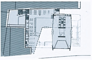 Imagen 1.7 Planta primer piso, Plataforma torre Avianca